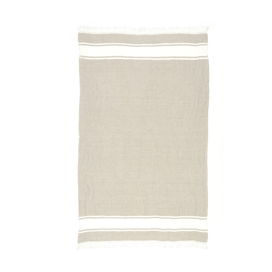 Multicloth Flax Stripe 110x180