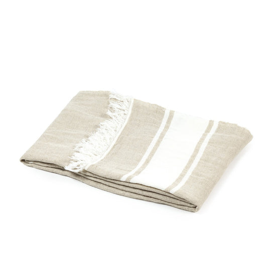 Multicloth Flax Stripe 110x180