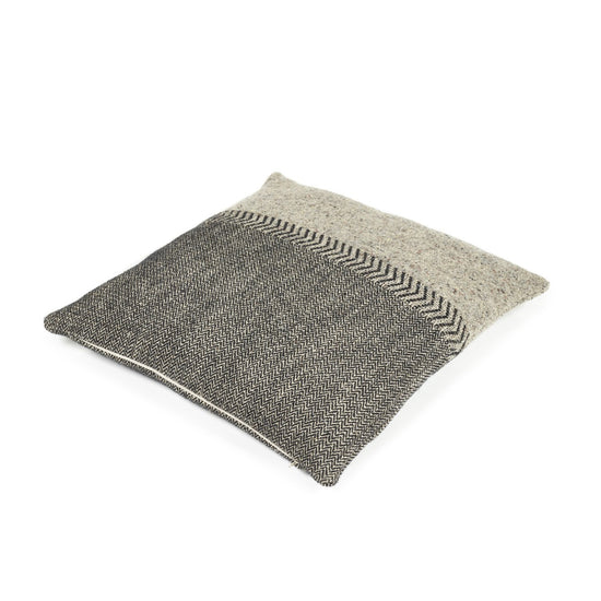 Jules Black Herringbone kussenhoes 63x63
