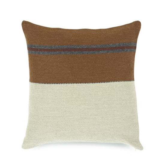 Highland Stripe Leather kussenhoes